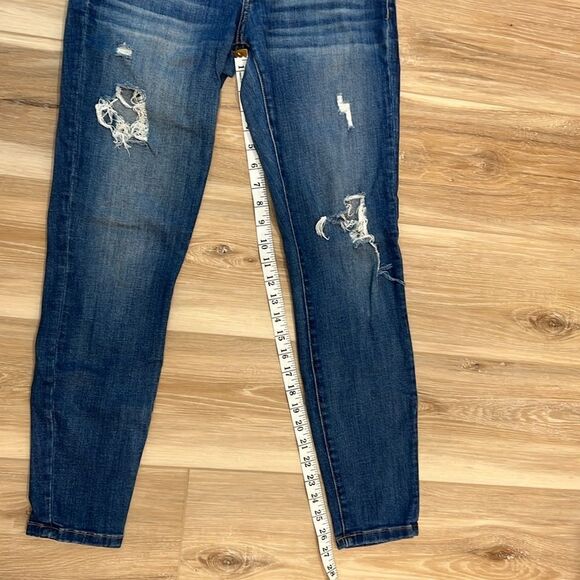 CURRENT/ELLIOTT Distressed Skinny Jeans Size 27 - Picture 5 of 7